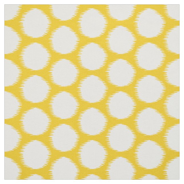 Jonquil Asian Moods Ikat Dots Fabric (Swatch)