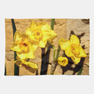 Jonquil Flowers Tea Towel