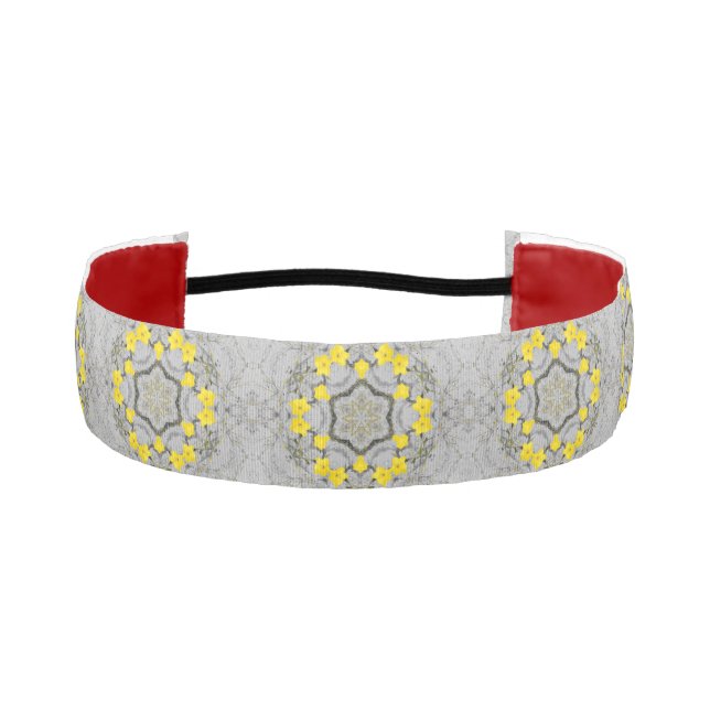 Jonquil Harmony Wheel  Athletic Headband (Front)