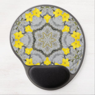 Jonquil Harmony Wheel Gel Mouse Pad