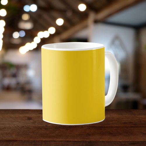 Jonquil Solid Color Coffee Mug