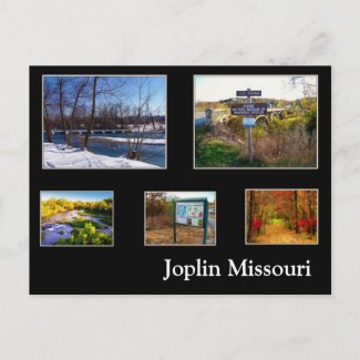 Joplin Missouri Shoal Creek Postcard
