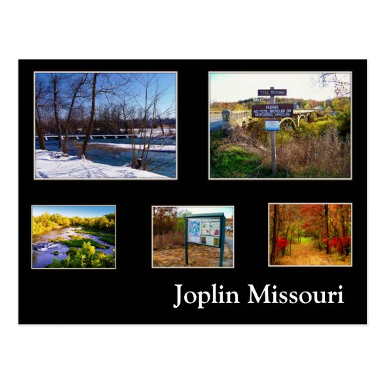 Joplin Missouri Shoal Creek Postcard
