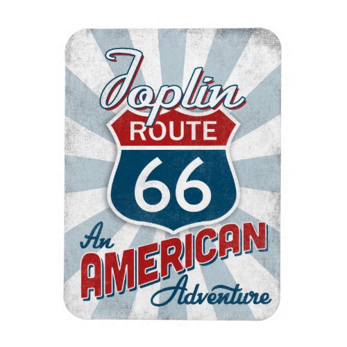Joplin Route 66 Vintage America Missouri Magnet