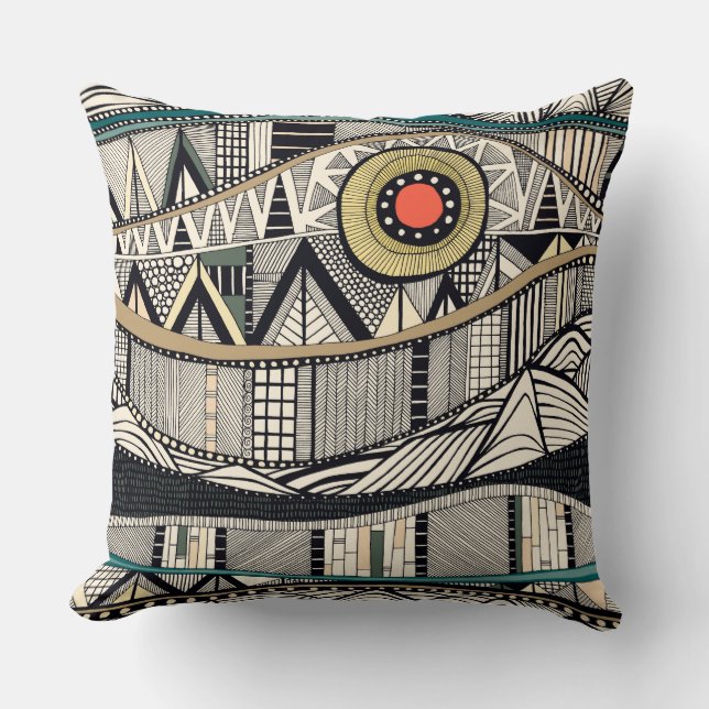 JORD SUNSET THROW PILLOW (Front)