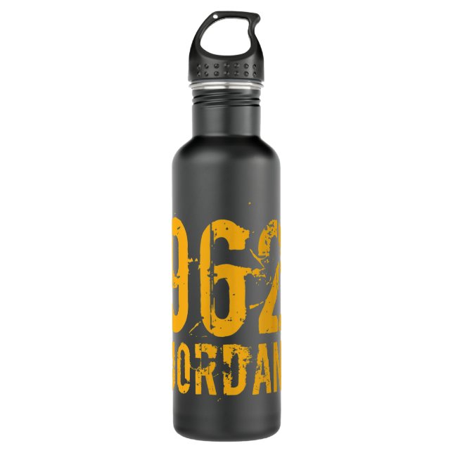 Jordan 962 Area Code  Stainless Steel Water Bottle (Front)