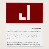 Jordan Activism (Front & Back)