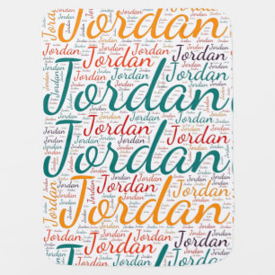Jordan Baby Blanket