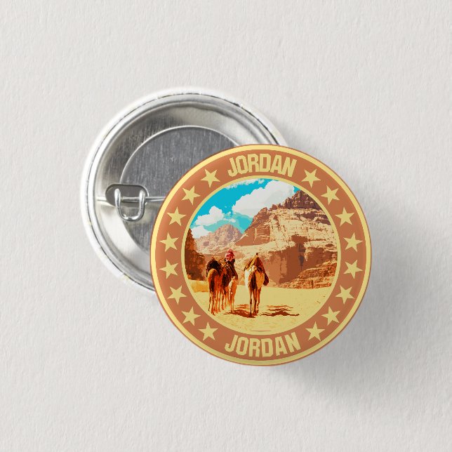 Jordan                                             button (Front & Back)