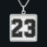Jordan Chain Sterling Silver Necklace<br><div class="desc">It is Micheal Jordan's number and it is savage  af so just but it</div>
