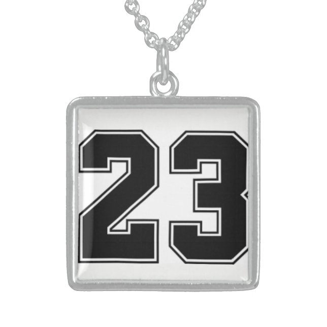 Jordan Chain Sterling Silver Necklace (Front)