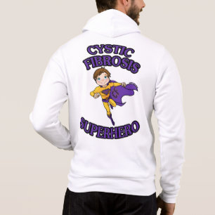 Jordan...Cystic Fibrosis Superhero Hoodie