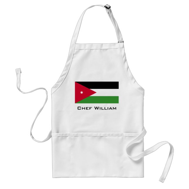Jordan Flag Adult Apron (Front)