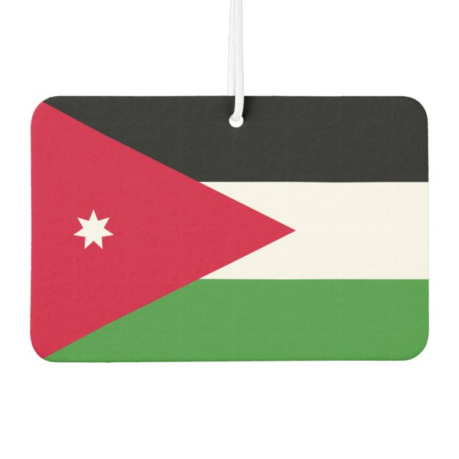Jordan Flag Air Freshener (Front)