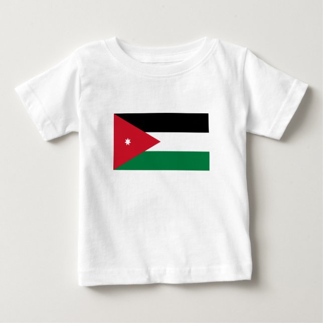 Jordan Flag Baby T-Shirt (Front)