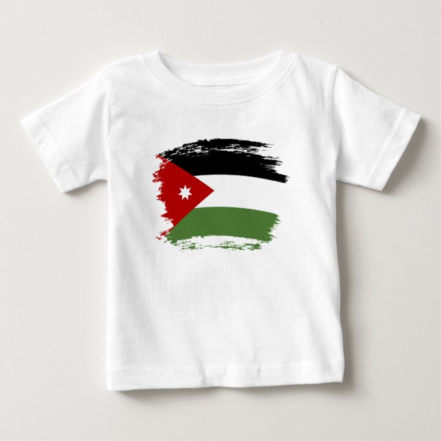 Jordan flag baby T-Shirt (Front)
