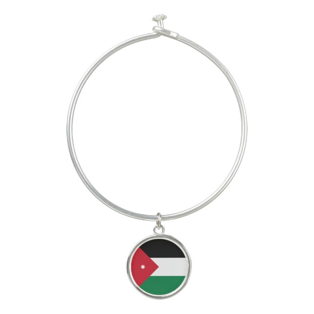 Jordan Flag Bangle Bracelet (Front)