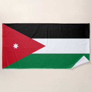 Jordan Flag Beach Towel