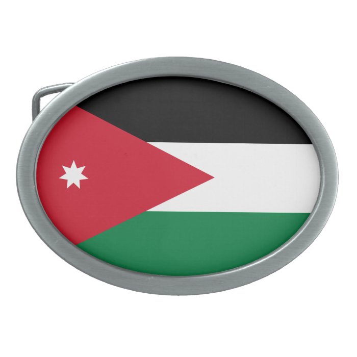 Jordan Flag Belt Buckle