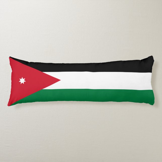 Jordan Flag Body Pillow (Front)