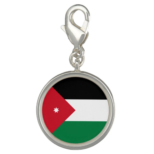Jordan Flag Charm (Front)