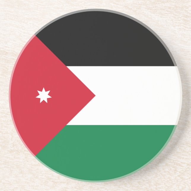 Jordan Flag Coaster (Front)