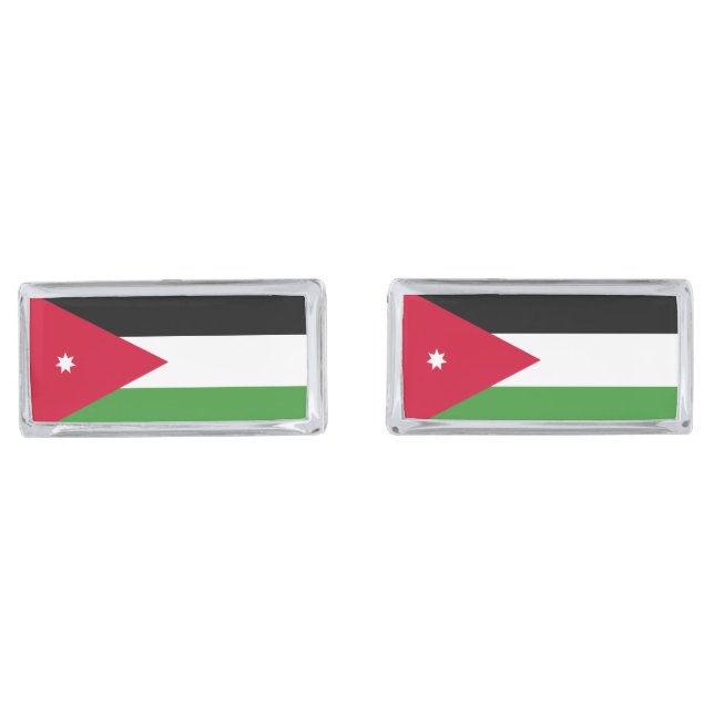 Jordan Flag Cufflinks (Front)