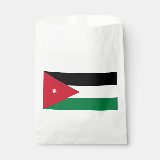 Jordan Flag Favor Bag (Front)