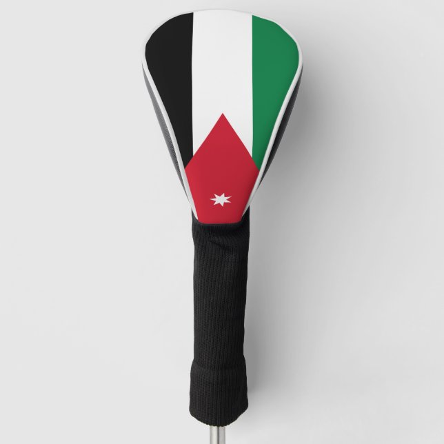 Jordan Flag Golf Head Cover (Front)