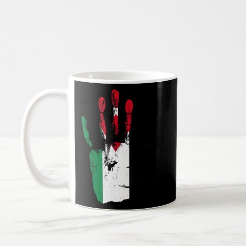 Jordan Flag Hand Men Women Kids  Coffee Mug