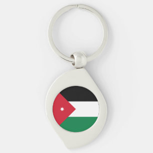Jordan Flag Keychain