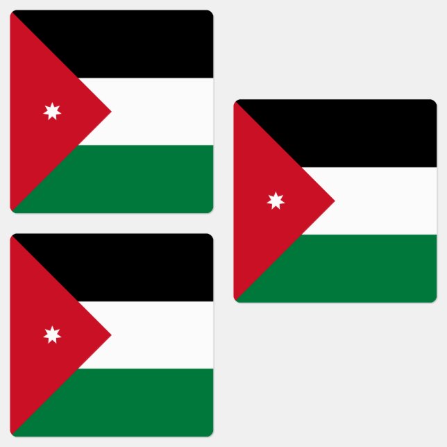 Jordan Flag Labels (Group)