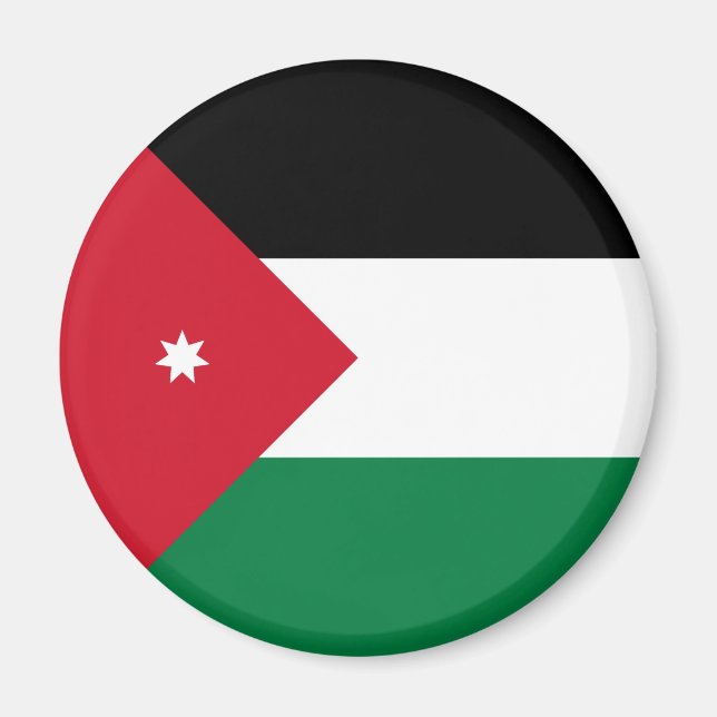 Jordan Flag Magnet (Front)