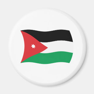 Jordan Flag Magnet