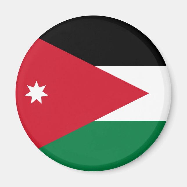 Jordan Flag Magnet (Front)