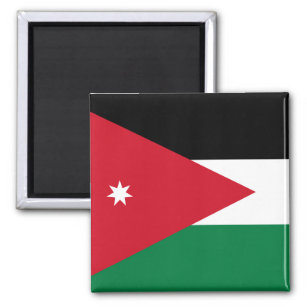 Jordan Flag Magnet