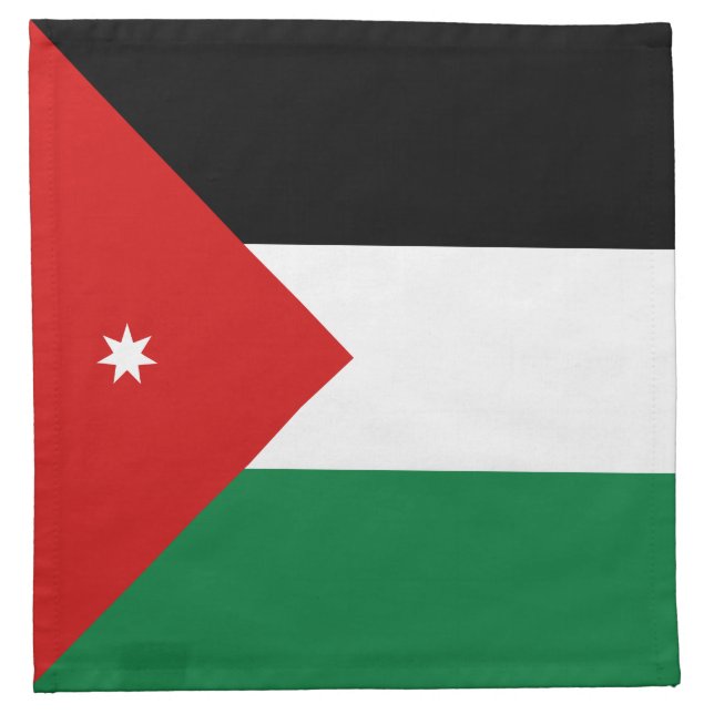 Jordan Flag Napkin (Front)