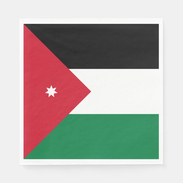 Jordan Flag Napkins (Front)