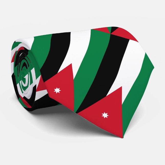 Jordan Flag Neck Tie (Rolled)