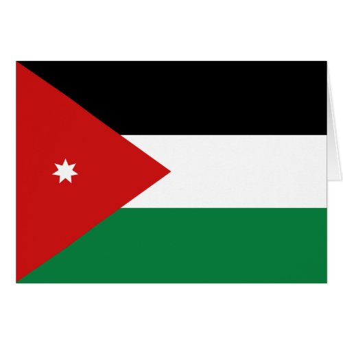 Jordan Flag Notecard