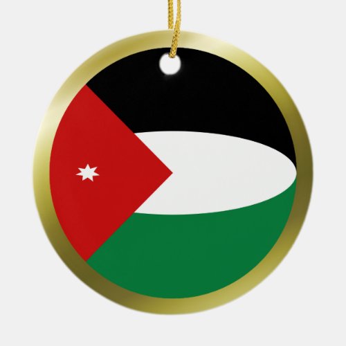 Jordan Flag Ornament