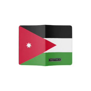 Jordan Flag Passport Holder