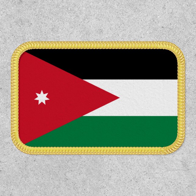 Jordan flag patch (Front)