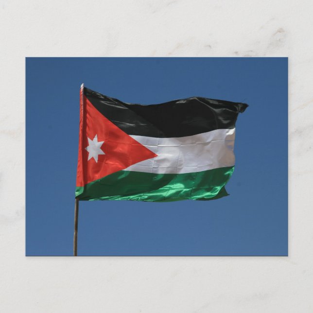 jordan flag postcard (Front)