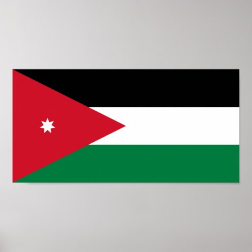 Jordan Flag Poster