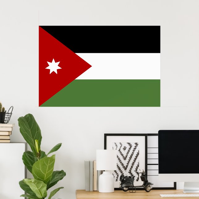 Jordan flag poster (Home Office)