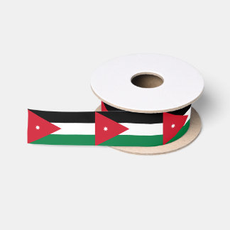 Jordan Flag Satin Ribbon