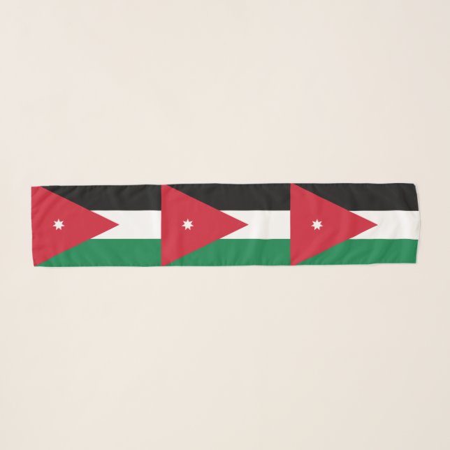 Jordan Flag Scarf (Front (Horizontal))
