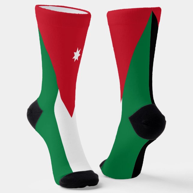 Jordan Flag Socks (Angled)