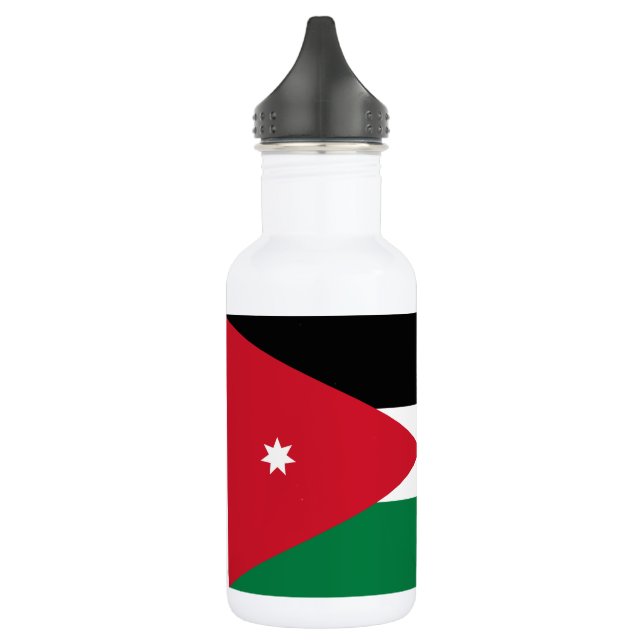 Jordan Flag Stainless Steel Water Bottle (Left)
